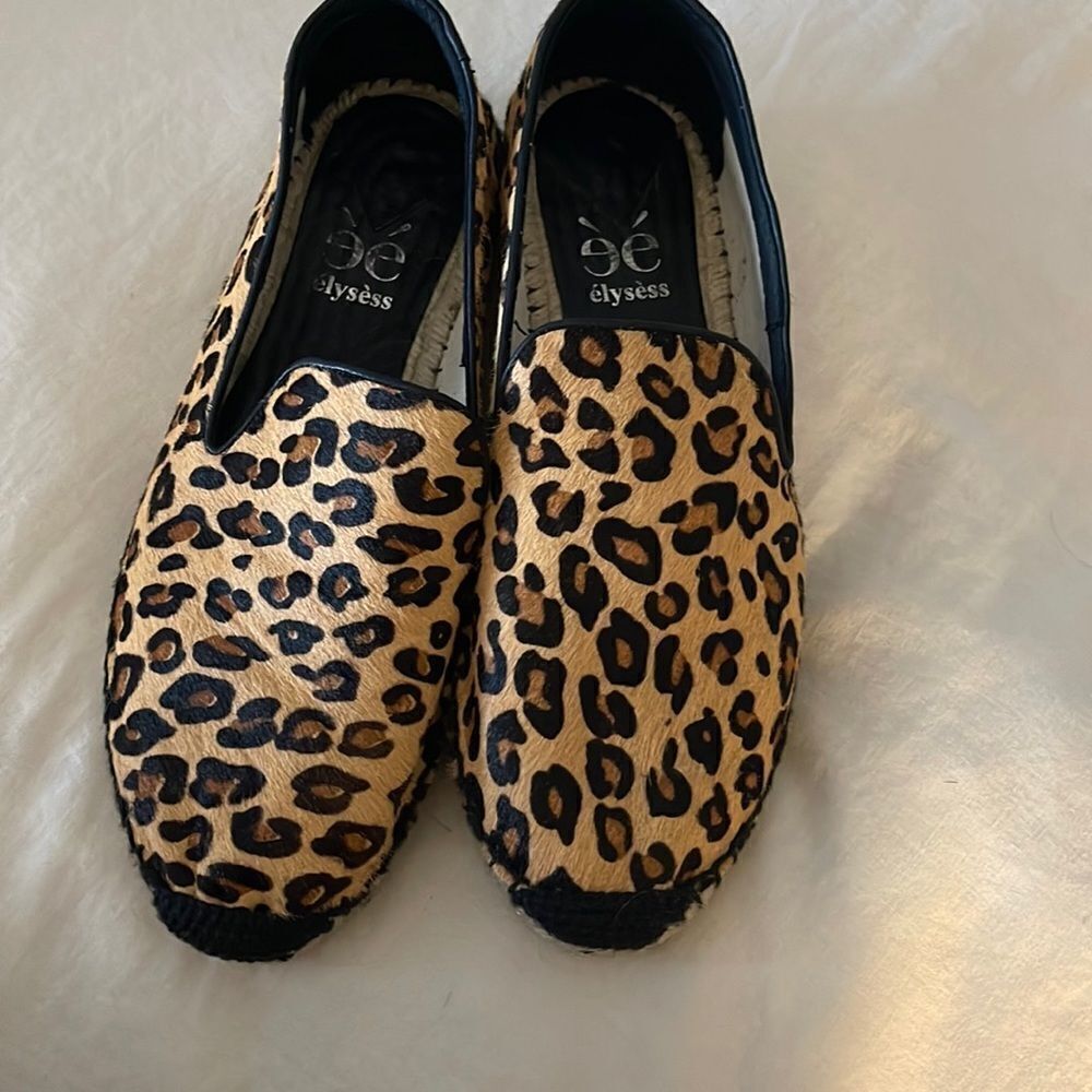 New Leopard Espadrilles from Anthropologie